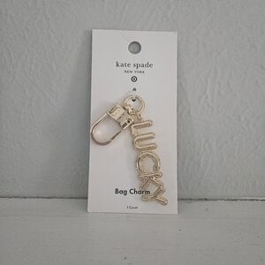 NWT Kate Spade X Target 'LUCKY' Bag Charm/Keychain